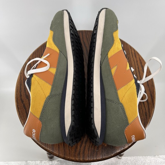 New Balance 237 Men's Harvest Gold Madras Orange Shoes Sneakers Size 13 D - Picture 7 of 11